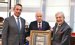 Koç ailesinden Bahçeli'ye ziyaret