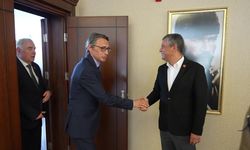 SDD Genel Başkanı Sami Doğan'dan Özgür Özel'e ziyaret