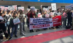 Asgari ücretliler ve emeklilerden tencere tavalı eylem