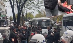 Taksim'e yürümek isteyen HKP'lilere polis müdahalesi!