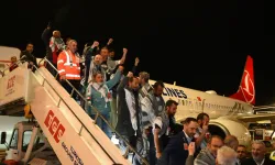 Sumud aktivistlerini taşıyan uçak İstanbul'da!