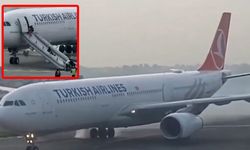 THY uçağında yangın paniği! Yolcular böyle tahliye edildi...