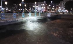 Tokat'ta Yeşilırmak Nehri'nin su seviyesi yükseldi