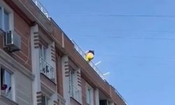 Esenyurt’ta dehşet anları: Kadın 4. kattan atladı