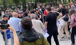 Meclis önünde basın açıklaması yapmak isteyen öğretmenlere polis müdahalesi: Sendika Başkanı dahil çok sayıda gözaltı!