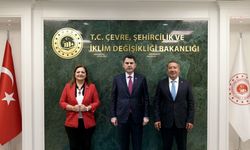 Bakan Kurum, Afyonkarahisar ve Dinar belediye başkanlarını kabul etti