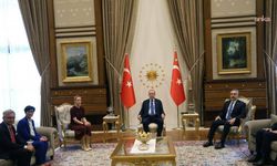 Cumhurbaşkanı Erdoğan, AB heyeti ile bir araya geldi