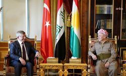 Davutoğlu, Mesud Barzani ile bir araya geldi