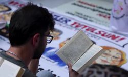Hatimoğulları'ndan açlık grevindeki öğretmenlere destek ziyareti