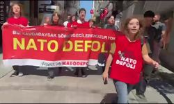 NATO Parlamenter Zirvesi'ni protesto eden Halkevleri üyeleri gözaltına alındı