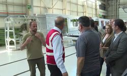 Nuri Aslan, İBB'nin üretimi devam eden yeni nesil metro ve tramvay araçlarını inceledi