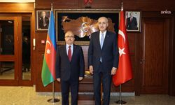 TBMM Başkanı Kurtulmuş, Türkiye’nin Bakü Büyükelçiliğini ziyaret etti