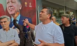 Yıkım kararına karşı AKP önünde eylem