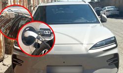 Şanlıurfa’da kaçak elektrikle araç şarj istasyonu