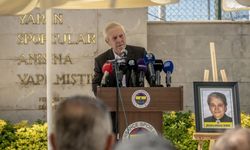 Derviş Köksal Özbek için tören düzenlendi: Fenerbahçe Başkanı Aziz Yıldırım gözyaşlarına hakim olamadı