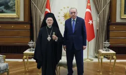Erdoğan, Fener Rum Patriği Bartholomeos'u kabul etti