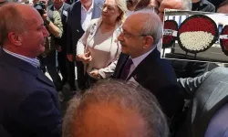 CHP Genel Başkanı Kılıçdaroğlu ile Muharrem İnce törende bir araya geldi