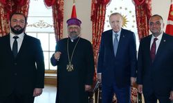 Cumhurbaşkanı Erdoğan, Sahak Maşalyan'ı kabul etti