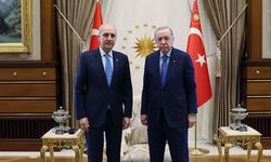 Cumhurbaşkanı Erdoğan, TBMM Başkanı Kurtulmuş ile bir araya geldi...