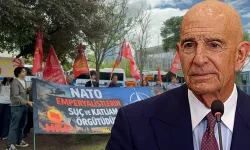 ABD Büyükelçiliği önünde NATO protestosu