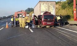 Kuzey Marmara Otoyolu'nda korkunç kaza! 1'i bebek 3 kişi öldü
