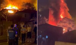 Gaziosmanpaşa'da gece yarısı korkutan yangın!