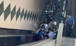 Görme engelli kişi metro raylarına düştü