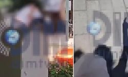 Skandal görüntüler: Parkta yaşlı iki erkek sarmaş dolaş...