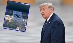 Trump'a Haliç'te Epstein protestosu: Çocuklarınızı saklayın