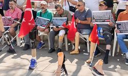 Er şehit yakınları ve gazilerden Ankara'da hak mücadelesi