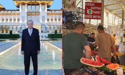 Pazarcının tabelası gündem oldu: Sebze meyve bile taksite bağlandı
