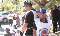 Maden işçileri alacakları için direndi, gözaltına alındı