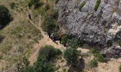 Çorum'da define ararken mağarada mahsur kaldı! Zamana karşı kurtarma operasyonu