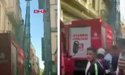 İstiklal Caddesi'ndeki AVM’de yangın çıktı!