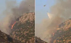 Pamukkale’de korkutan yangın: Dünyaca ünlü travertenlerin yakınında!