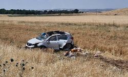 Diyarbakır'da cip tarlaya uçtu: 1'i ağır 5 yaralı