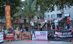 Altınoluk'ta NATO protestosu