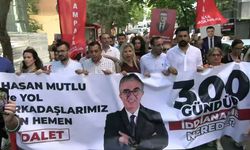 Bayrampaşa Belediye Başkanı Hasan Mutlu'nun tutukluluğunun 300. gününde "Adalet Yürüyüşü" düzenlendi