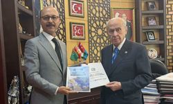 Devlet Bahçeli, UASEB Genel Başkanı Geylan ile bir araya geldi