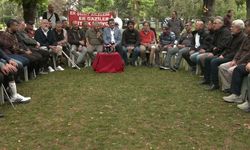 Mahmut Arıkan'dan oturma eylemindeki şehit aileleri ve gazilere destek