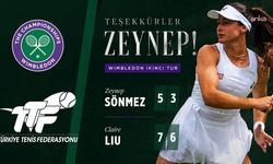 Milli tenisçi Sönmez, Wimbledon'a ikinci turda veda etti