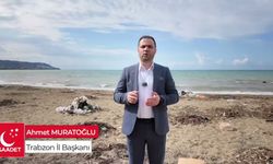 Saadet Trabzon İl Başkanı Muratoğlu: "120 kilometre sahilimiz var ama denize girecek plaj bulamıyoruz"