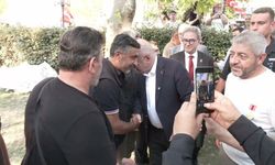 Ümit Özdağ'dan şehit yakınları ve gazilerin eylemine destek ziyareti