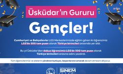 Üsküdar Belediyesi LGS Hazırlık Merkezleri, iki Türkiye birincisi çıkardı