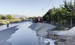 Yangına giden itfaiye aracı devrildi: 3 itfaiyeci yaralandı