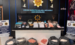 Ankara'da dev uyuşturucu operasyonu! 111 kilo ham madde ve 30 bini aşkın hap ele geçirildi..