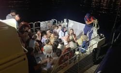Bodrum açıklarında göçmen operasyonu! 40 kişi yakalandı..