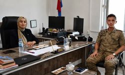Olur Kaymakamı’nın ziyareti sosyal medyada gündem oldu