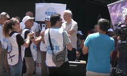 CHP'den KESK'in adalet nöbetine destek