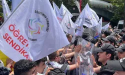 Özel sektör öğretmenlerine polis müdahalesi: Çok sayıda gözaltı!